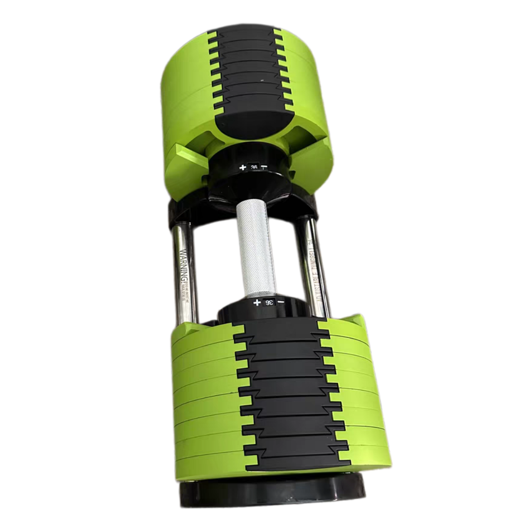 Quick-Adjust Home Strength Training Dumbbell, Adjustable Weight Set for Home Workouts & Small Spaces