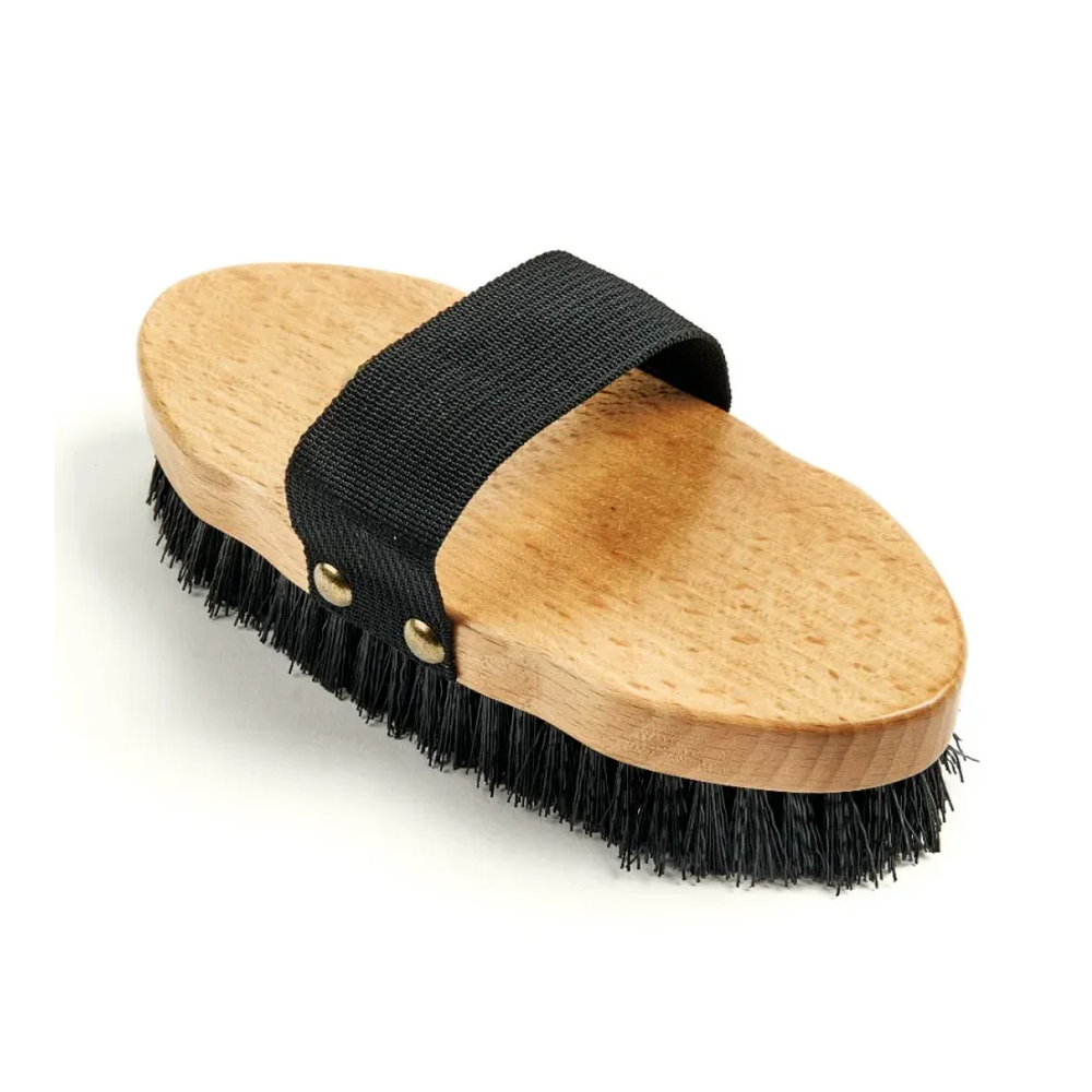 Horse grooming brush