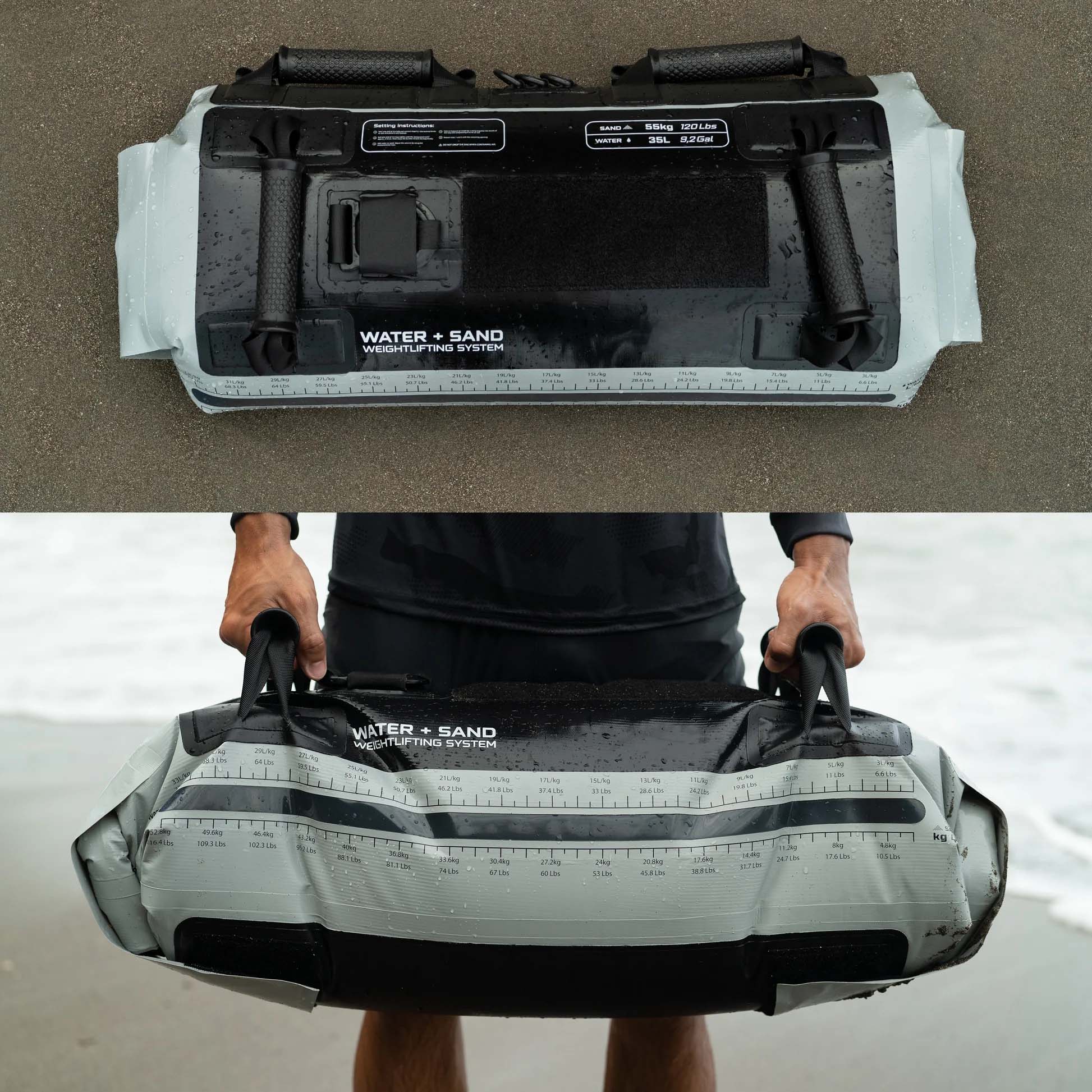 Orangutan Fitness Bag for Water and Sand – Adjustable up to 55 kg