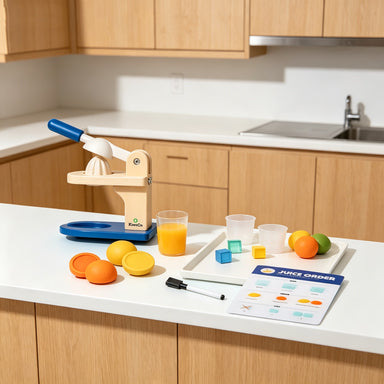 Simple Juicer for Toddlers – Wooden Pretend Play Kit