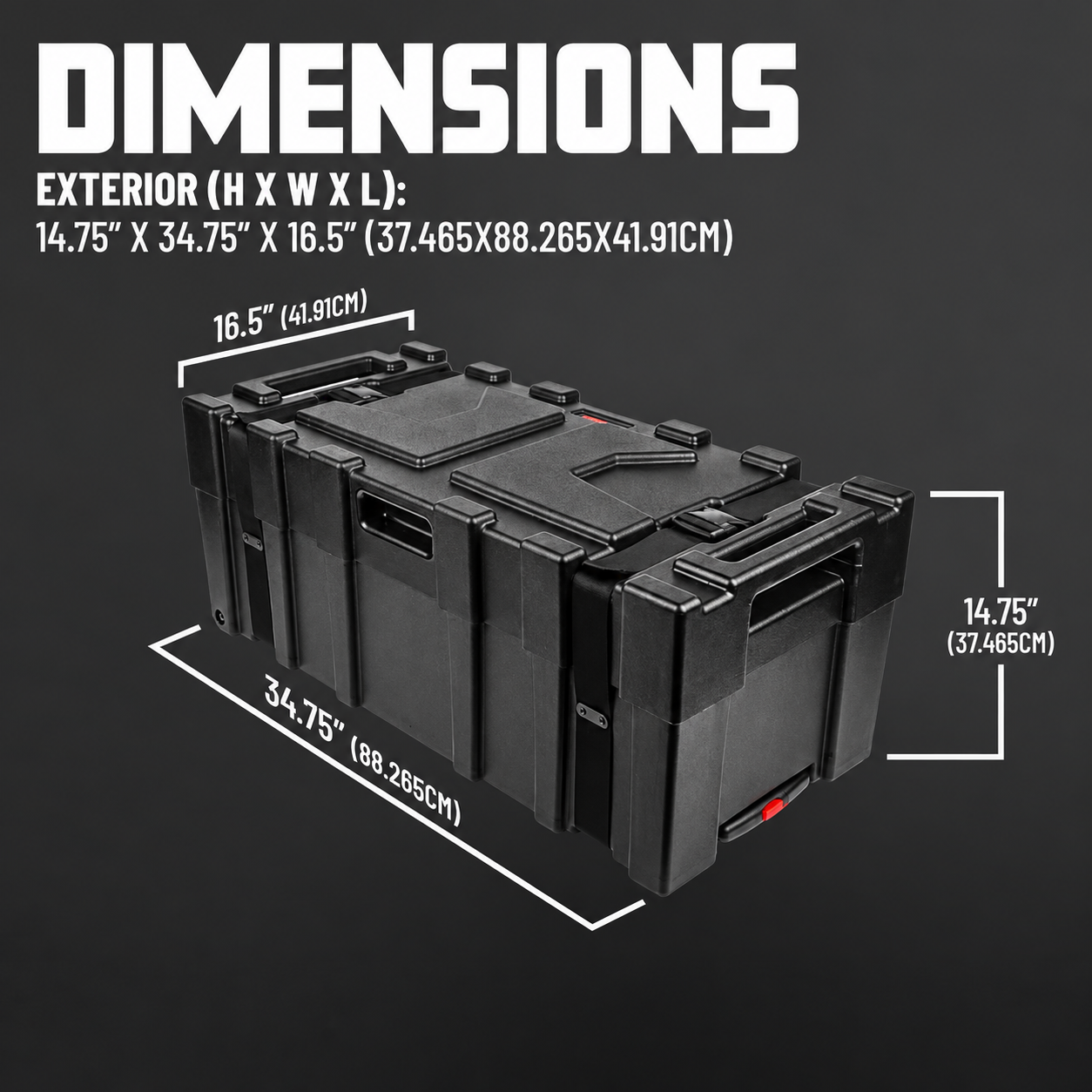 BeatRoll Stackable Drum Hardware Case