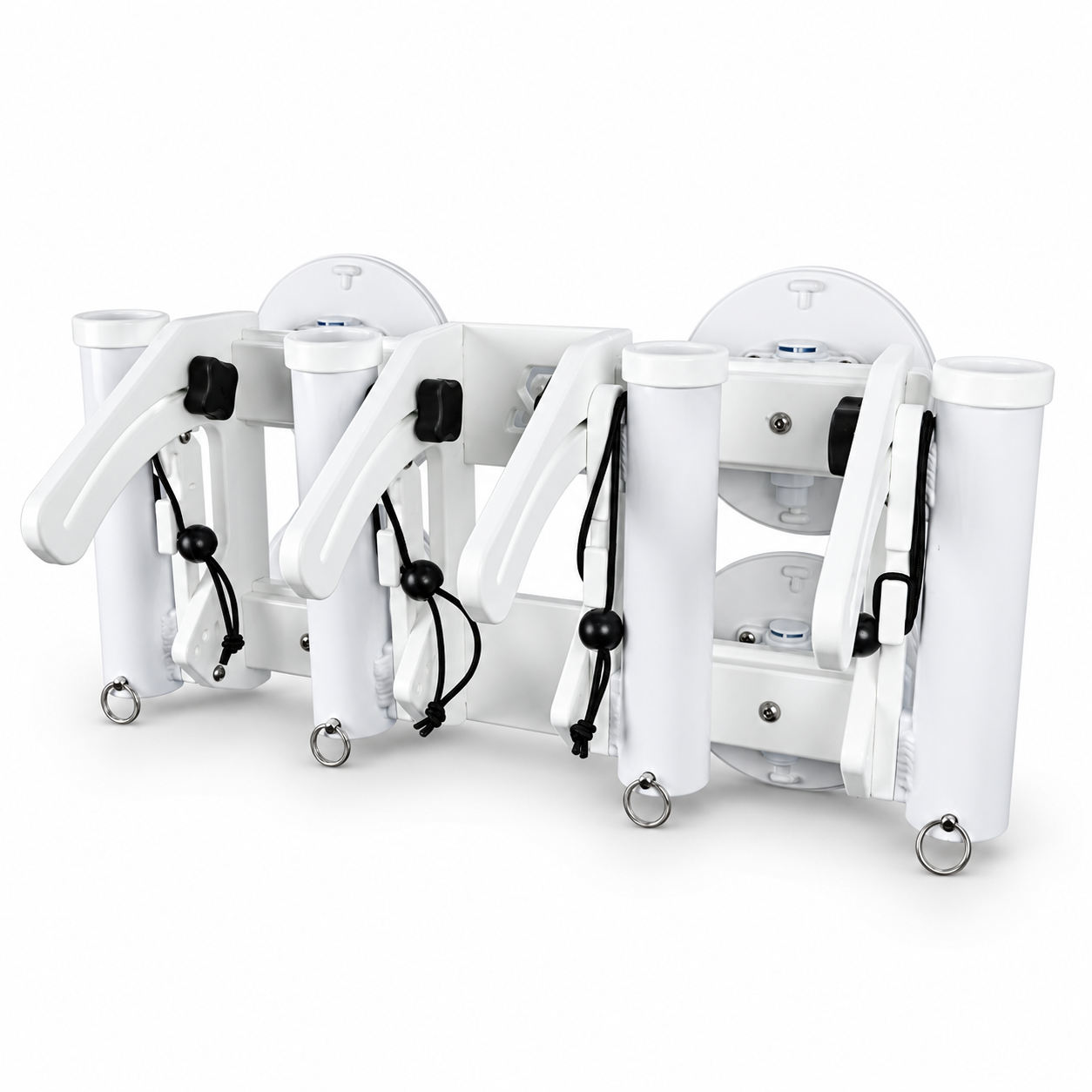 TideTrek R4 — Adjustable Vacuum-Mount Fishing Rod Rack