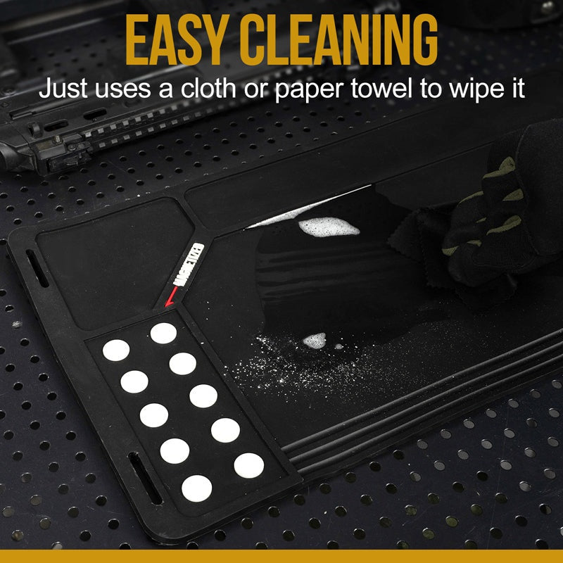 Industrial-Grade Magnetic Bench Mat – Zero-Slip Chemical-Proof Station for Elite Gear Restorations