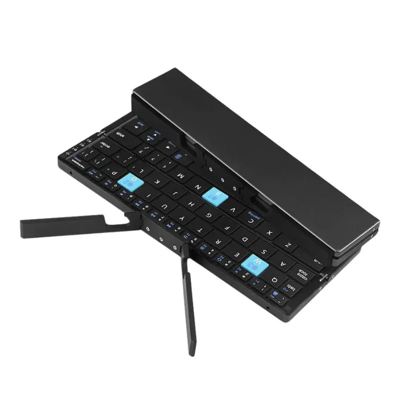Mini Ergonomic Wireless Keyboard – Foldable Bluetooth Keyboard