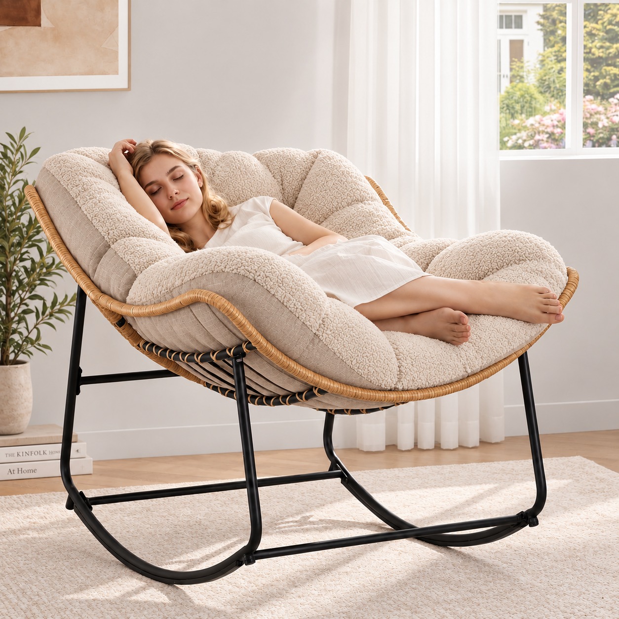 Oversized Rocking Lounge Chair – Your Everyday Comfort Corner