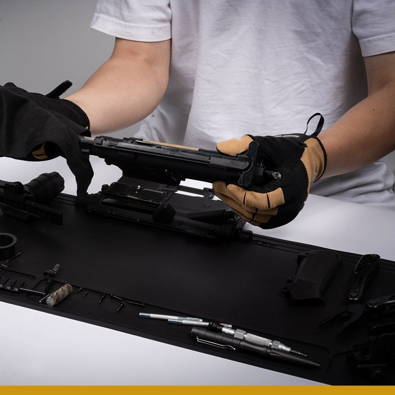 Industrial-Grade Magnetic Bench Mat – Zero-Slip Chemical-Proof Station for Elite Gear Restorations