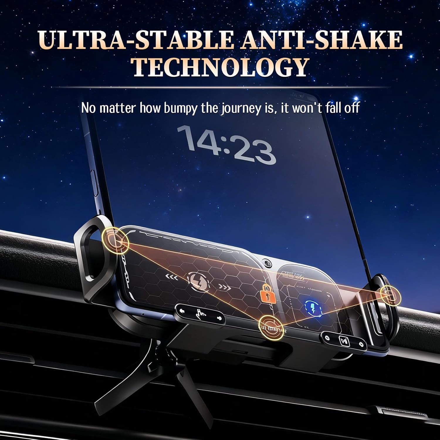 Smart-Link HD Wireless Dashboard Terminal with Zero-Installation Screen & Quad-Mode Audio Sync