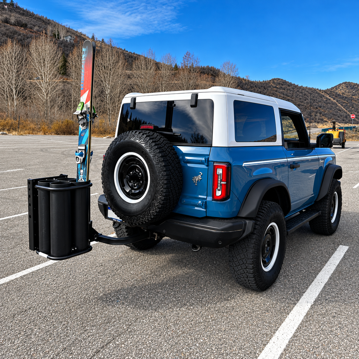 SummitHitch S4 — Adjustable Ski Rack & Snowboard Carrier Kit