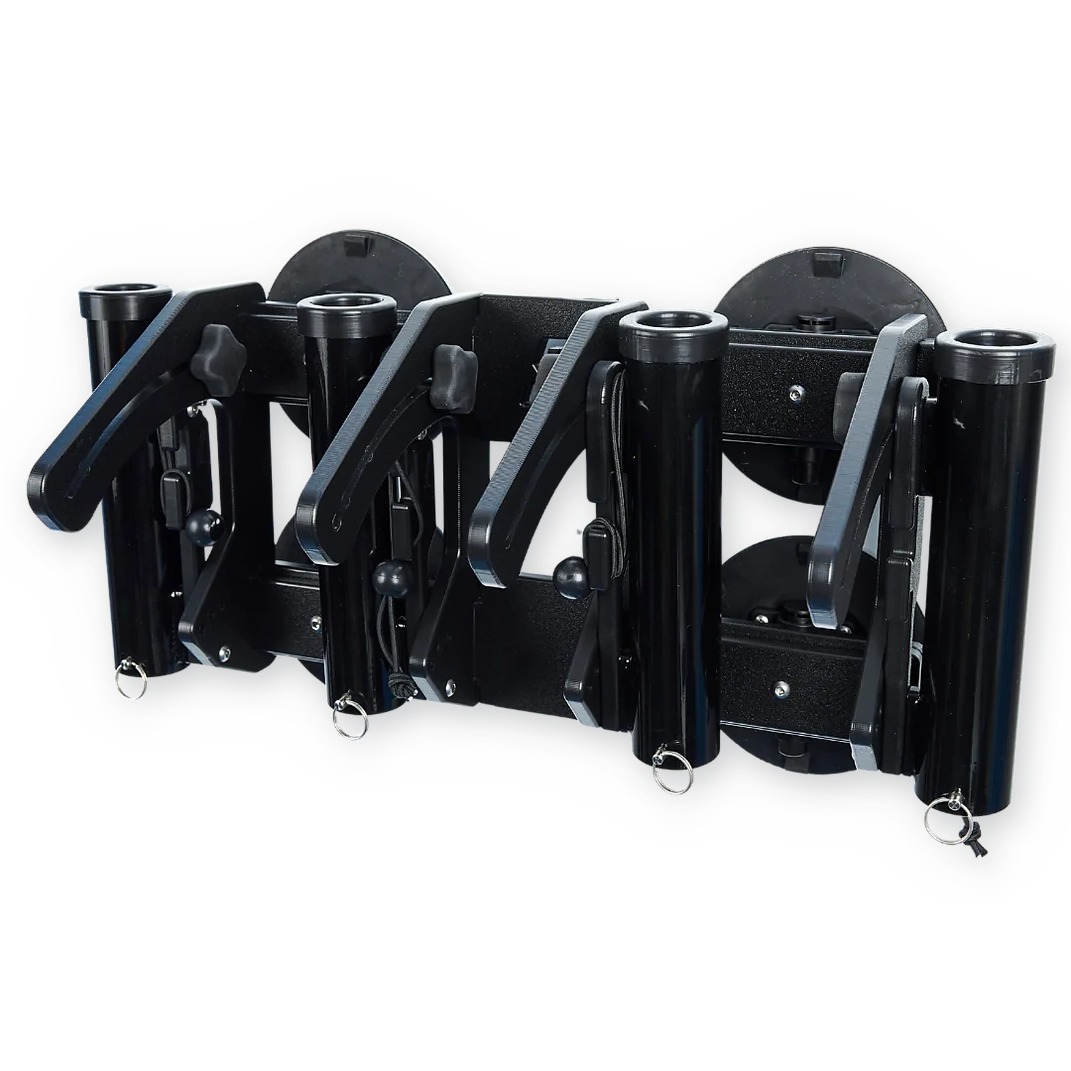 TideTrek R4 — Adjustable Vacuum-Mount Fishing Rod Rack