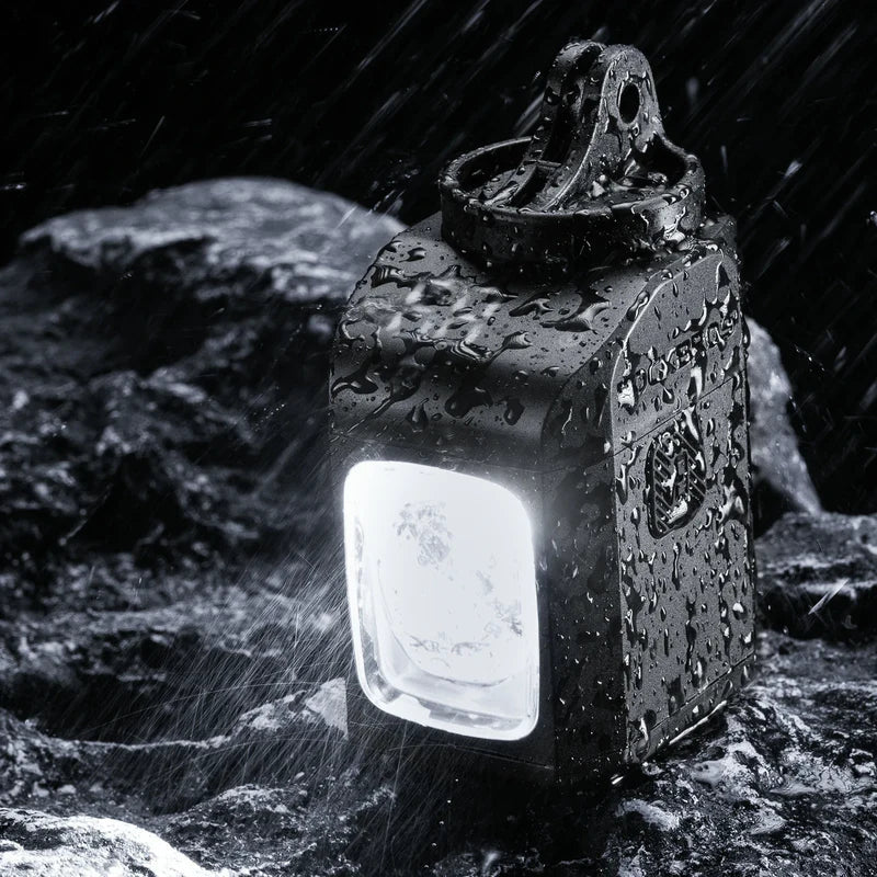 Bike Headlight with Remote & Digital Display – 600 Lumens, IPX6 Waterproof