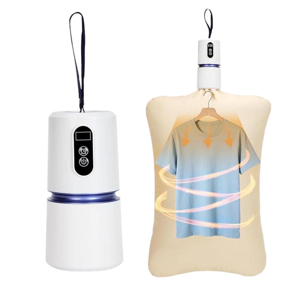 Portable clothes dryer 200W using PTC technology