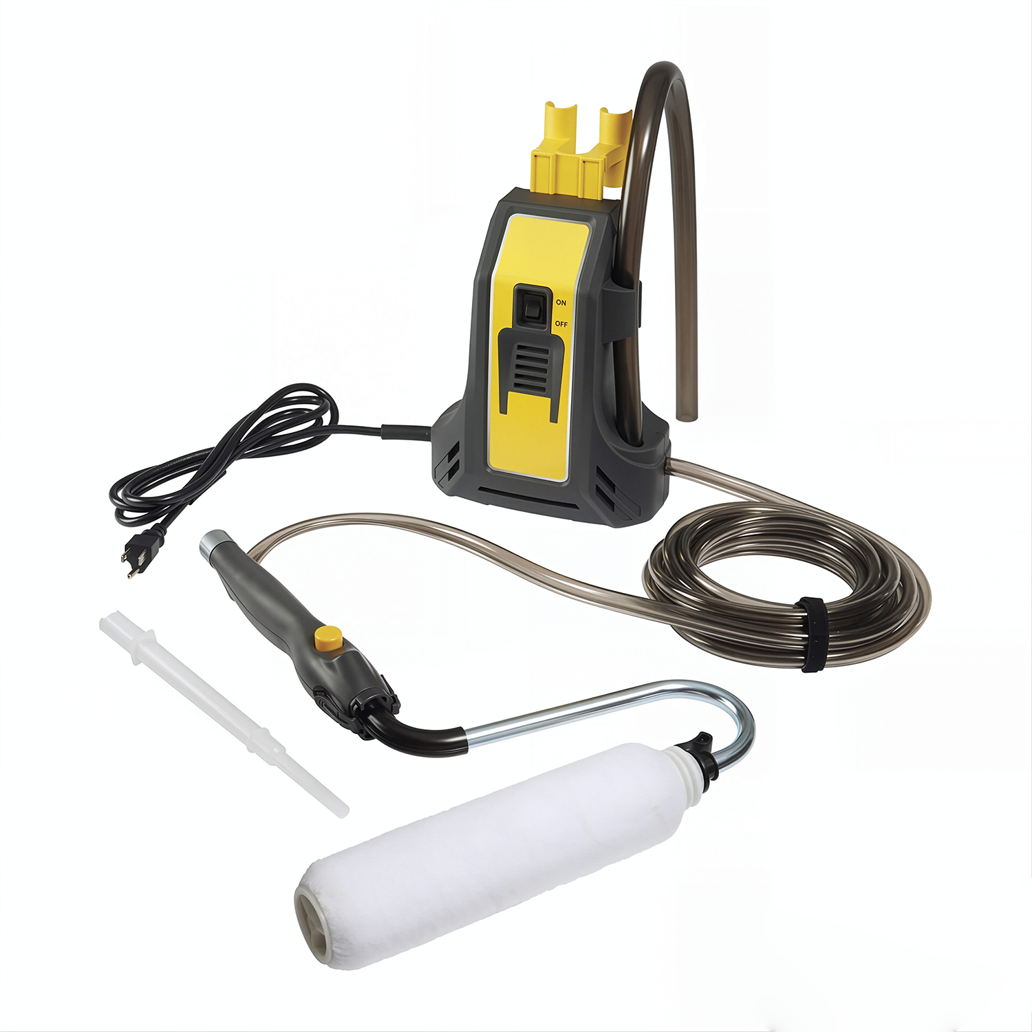 Electric Paint Roller with Adjustable Handle
