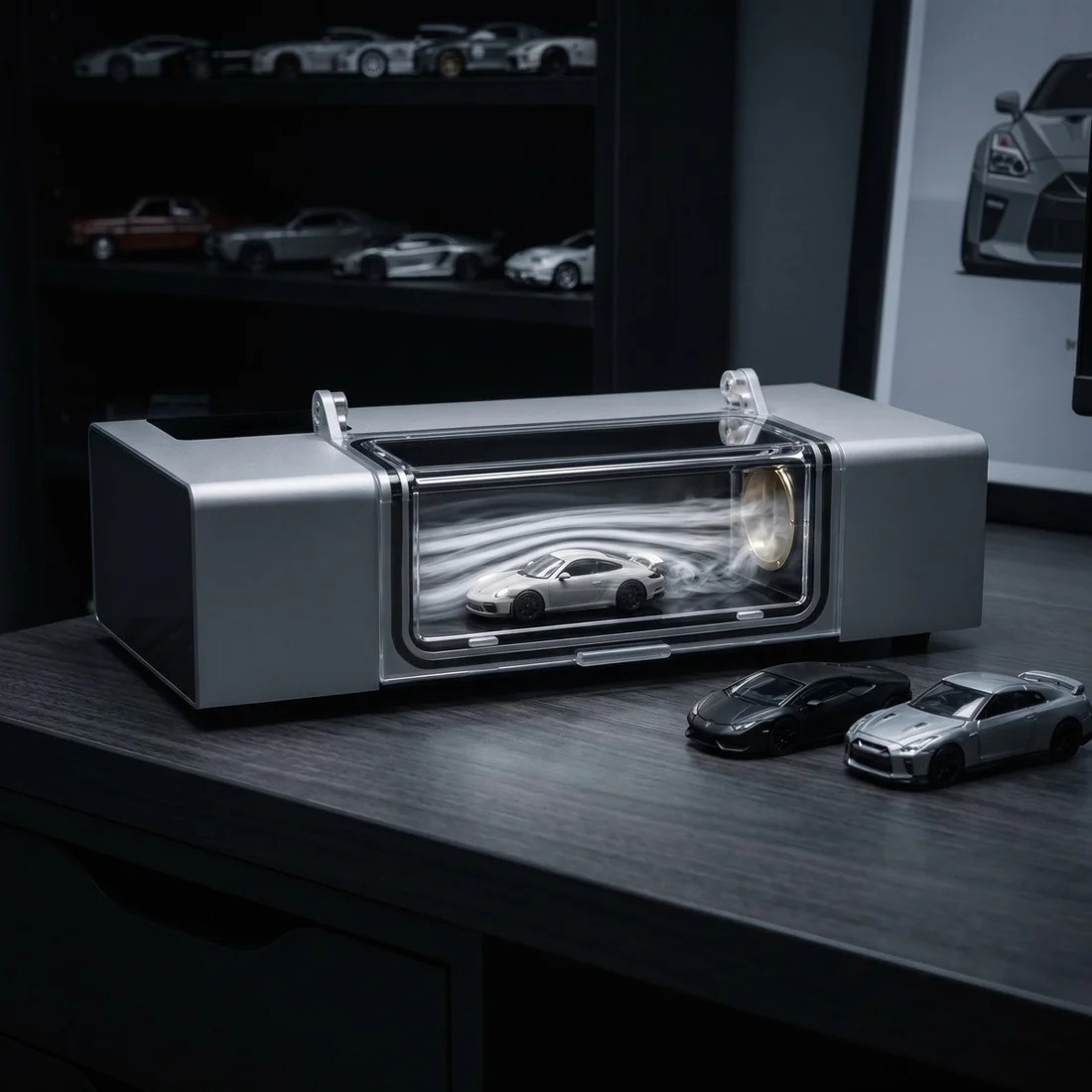 WindChaser – Desktop Wind Tunnel for 1:64 Diecast Cars