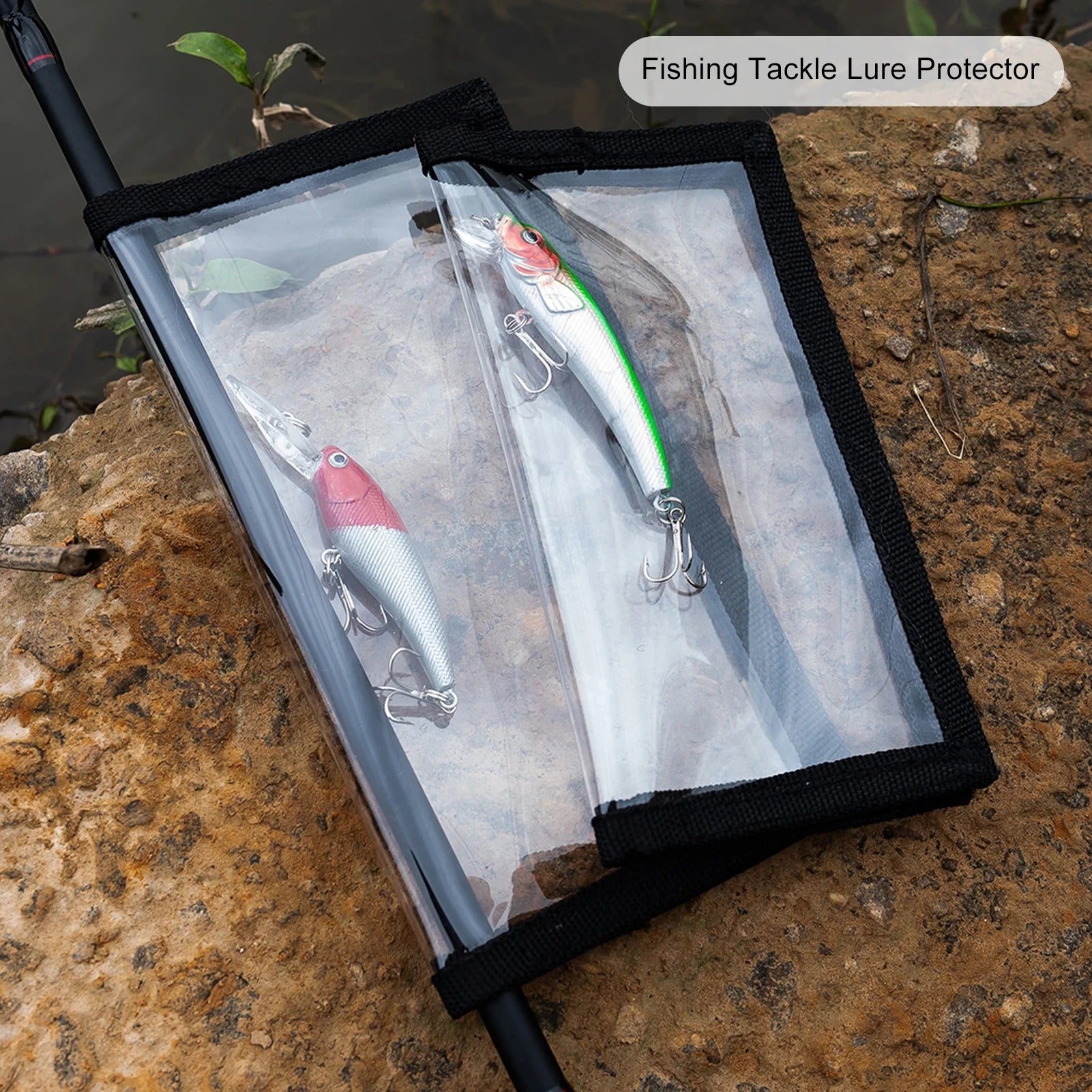 Fishing Bait Protector | Elastic Transparent Waterproof PVC Bait Cover
