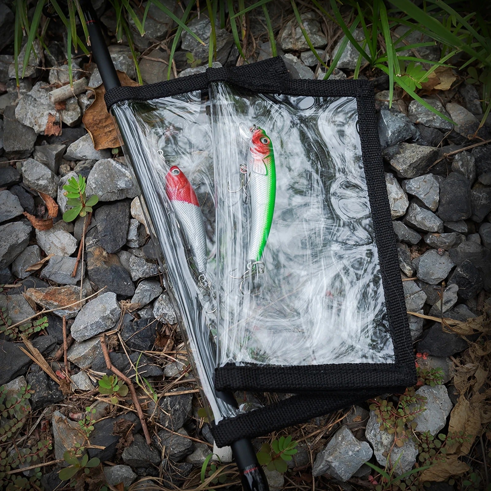 Fishing Bait Protector | Elastic Transparent Waterproof PVC Bait Cover