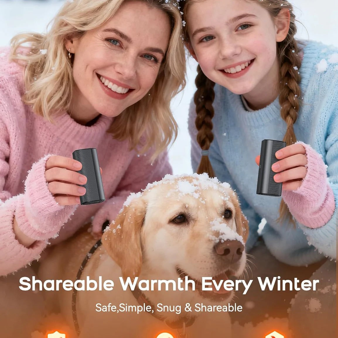 Rechargeable Hand Warmers 2-Pack