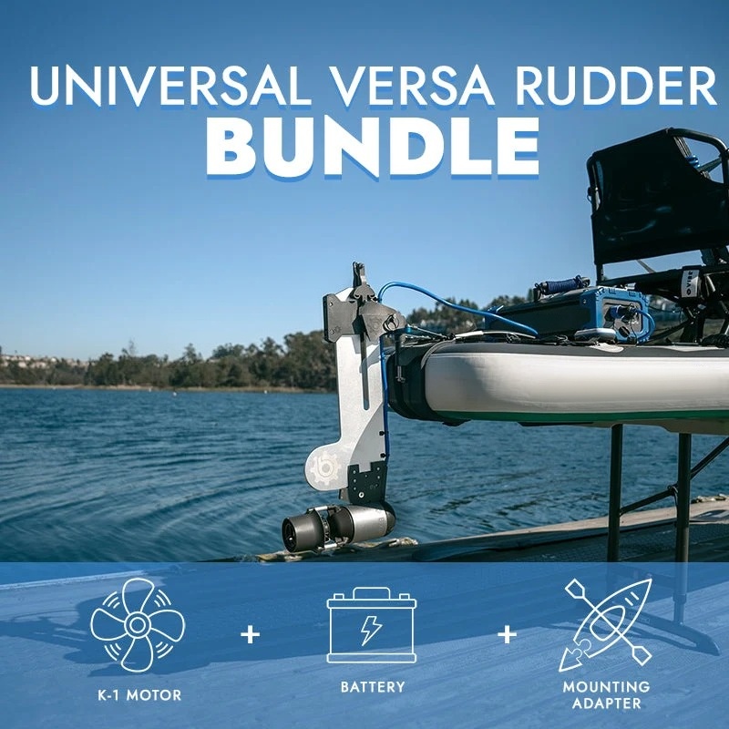 Universal Versa Rudder Bundle – Motor-Ready Steering System