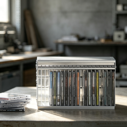 Modular Metal CD Display Storage System