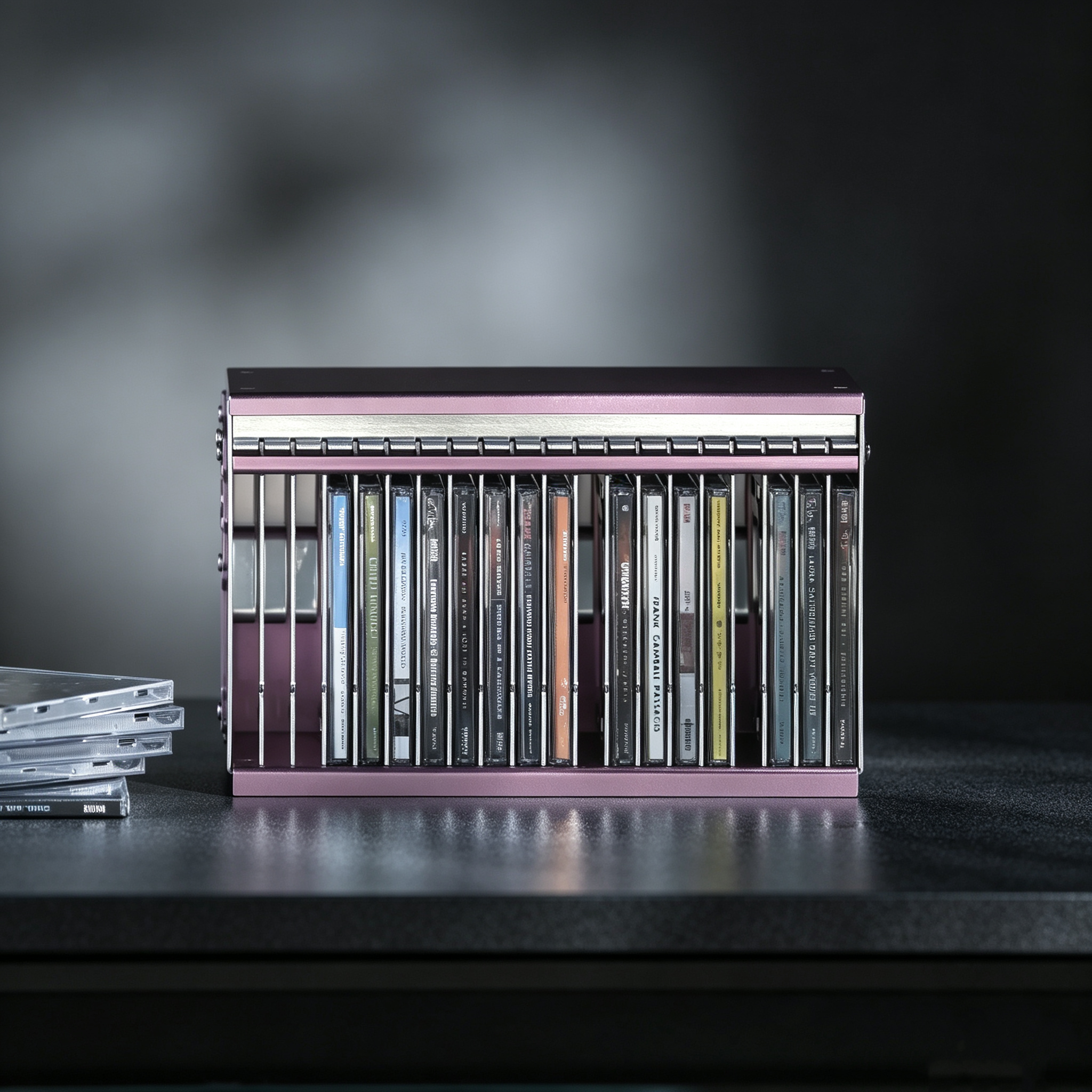 Modular Metal CD Display Storage System