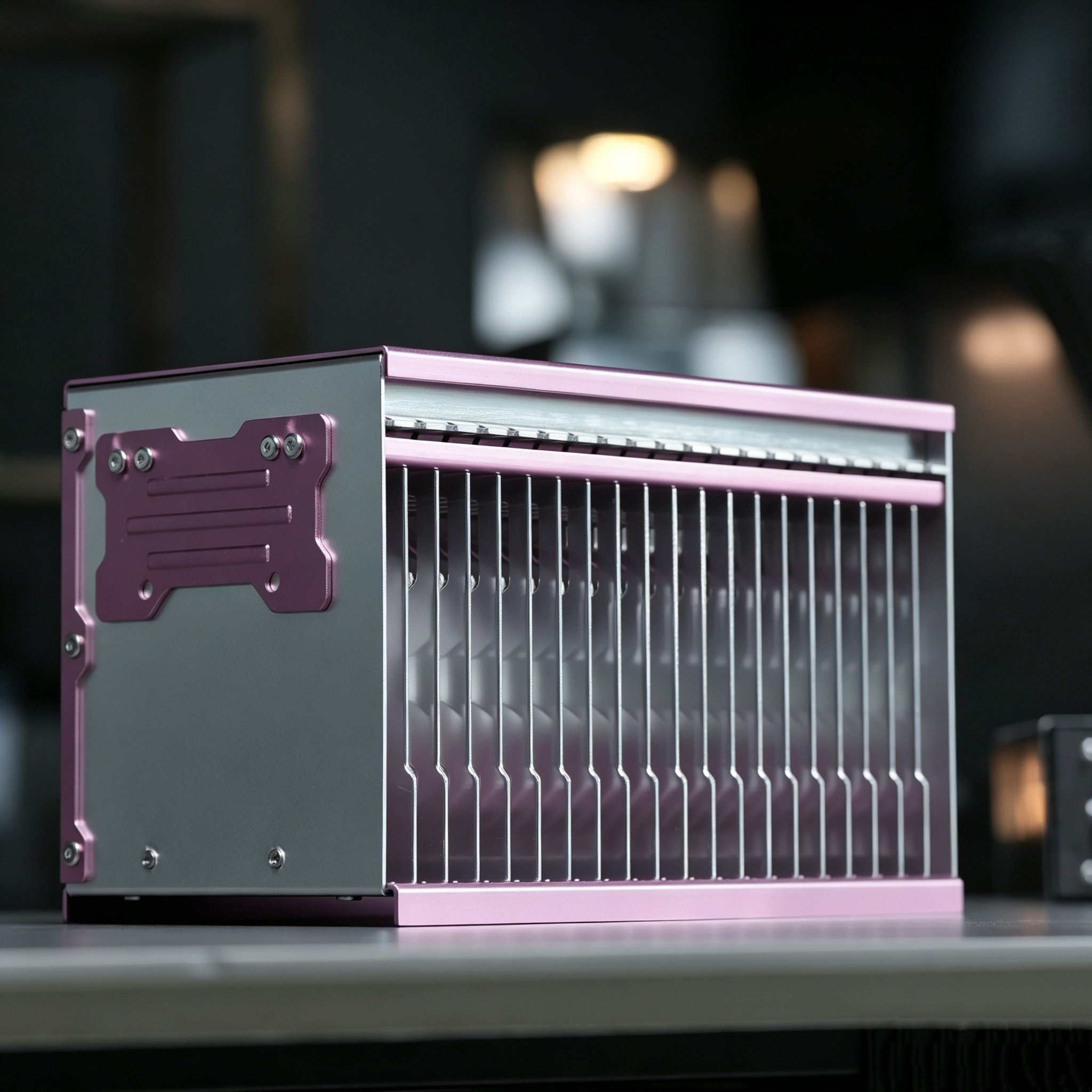 Modular Metal CD Display Storage System