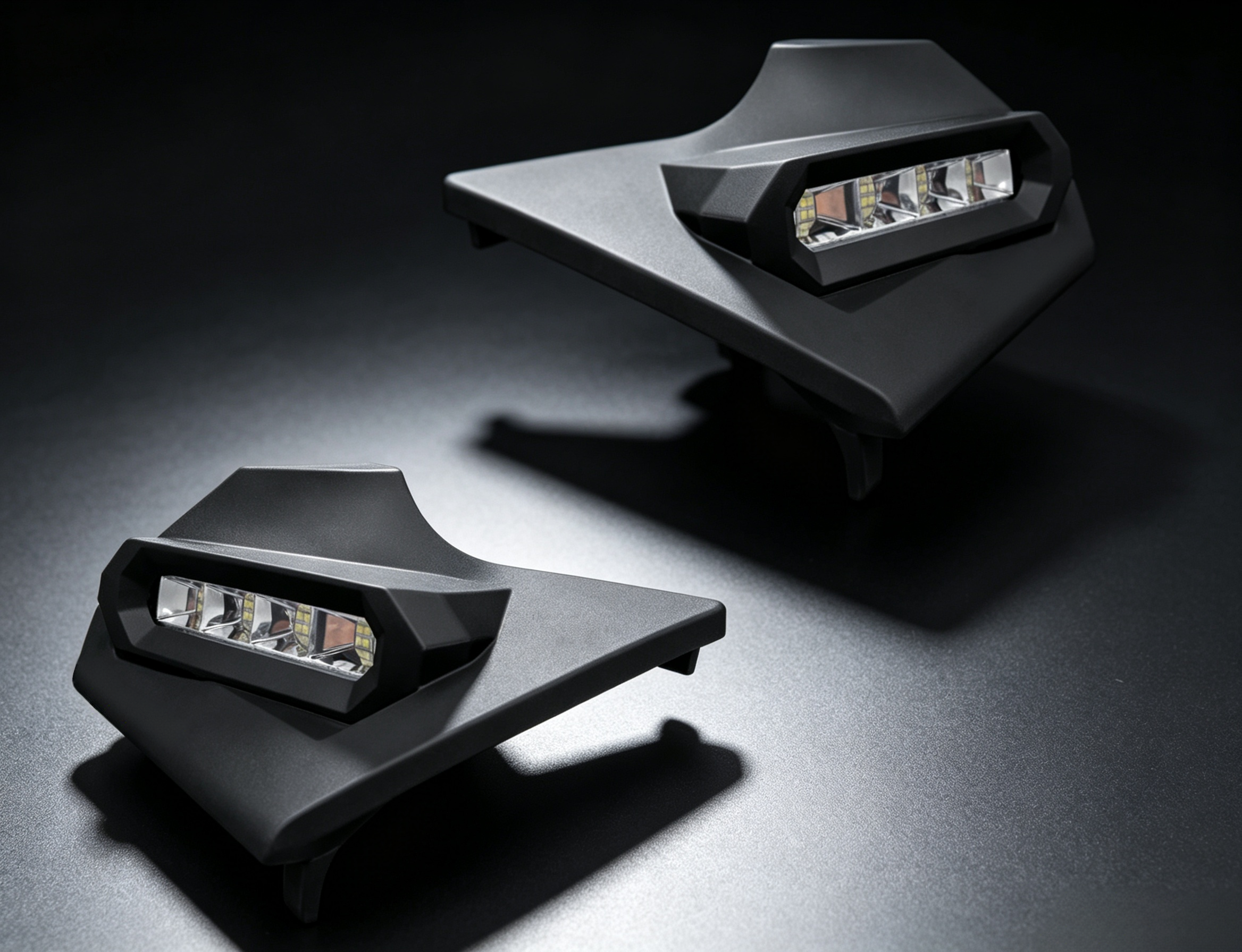 FJ Cruiser Cowl LED Light System with Integrated Side Illumination, OEM-Style Design & High Output Lighting for Off-Road Adventures