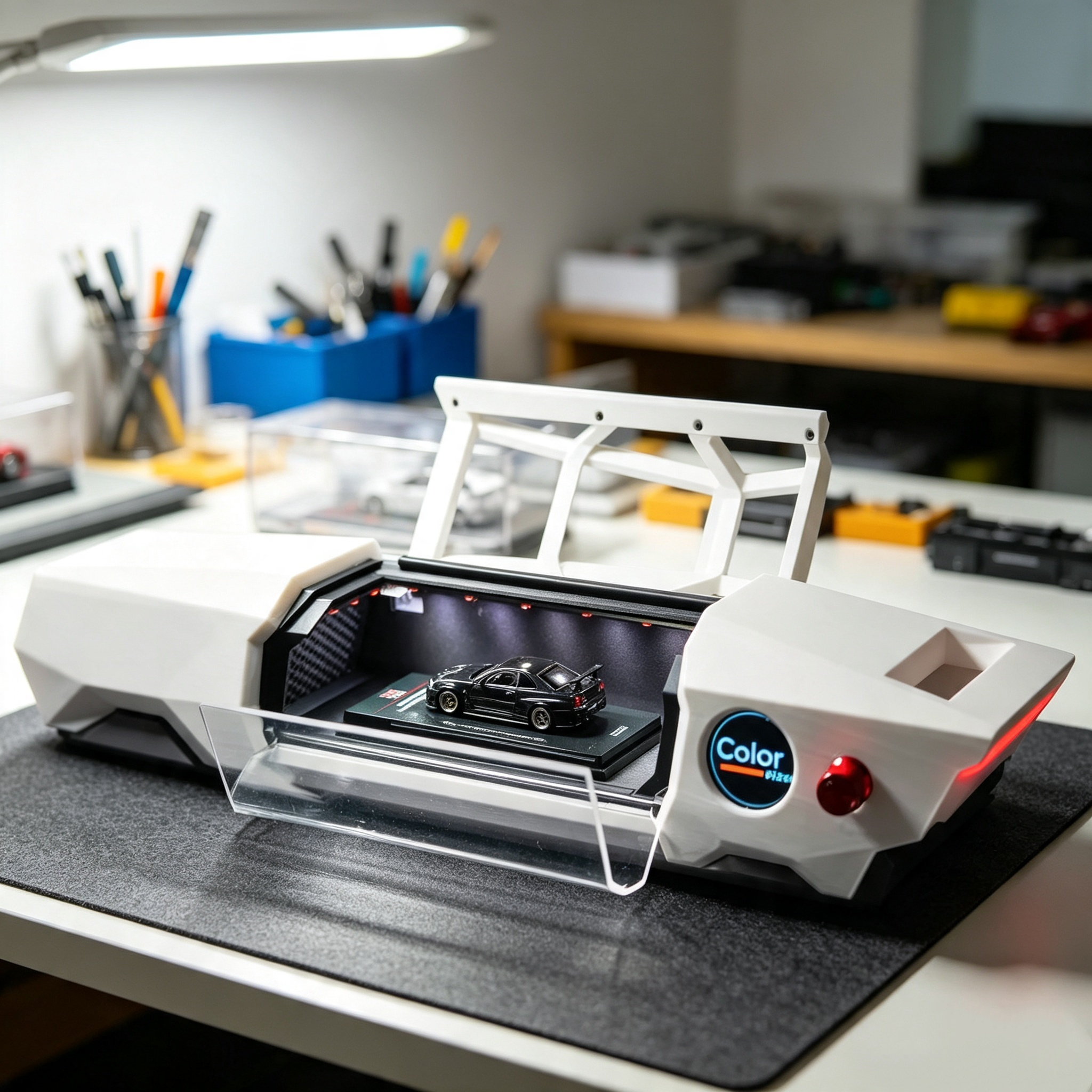 Desktop Wind Tunnel for 1:18 Model Cars