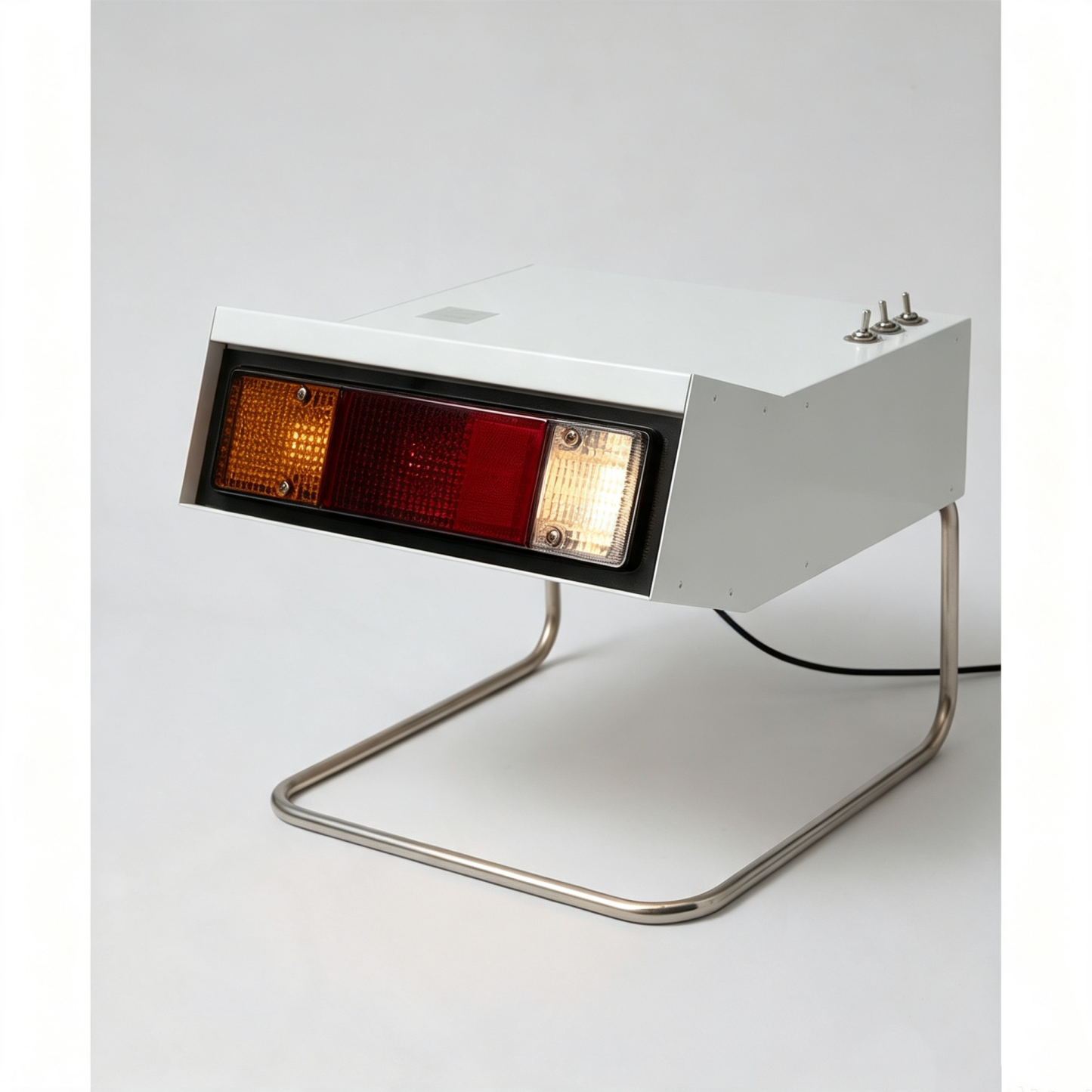 Vintage Car Light Side Table