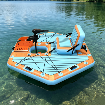 Inflatable Hexagon Mini Electric Boat