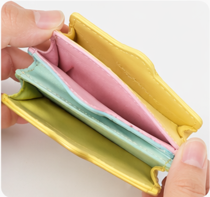 Windows File Explorer Style Wallet, Funny Bifold Wallet with Card Slots, Novelty Computer-Inspired Design for Men and Women