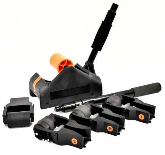 Professional Floor Tape Applicator Gun, Cable Taping Tool with Extension Handle, Fast Gaffer Tape Dispenser for Cables & Event Setup