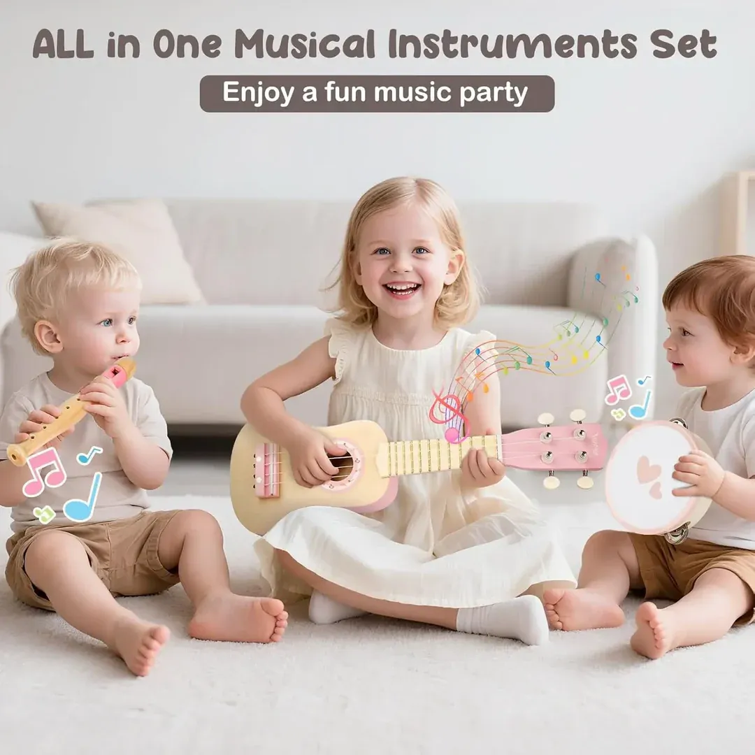 7-in-1 Kids Musical Instrument Set 🎵
