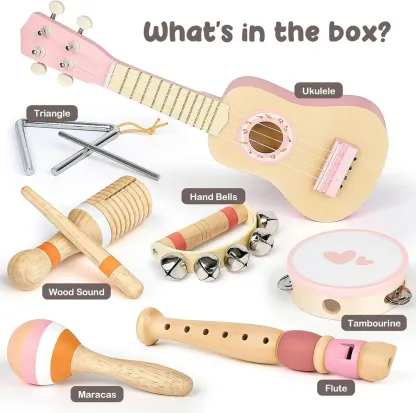 7-in-1 Kids Musical Instrument Set 🎵