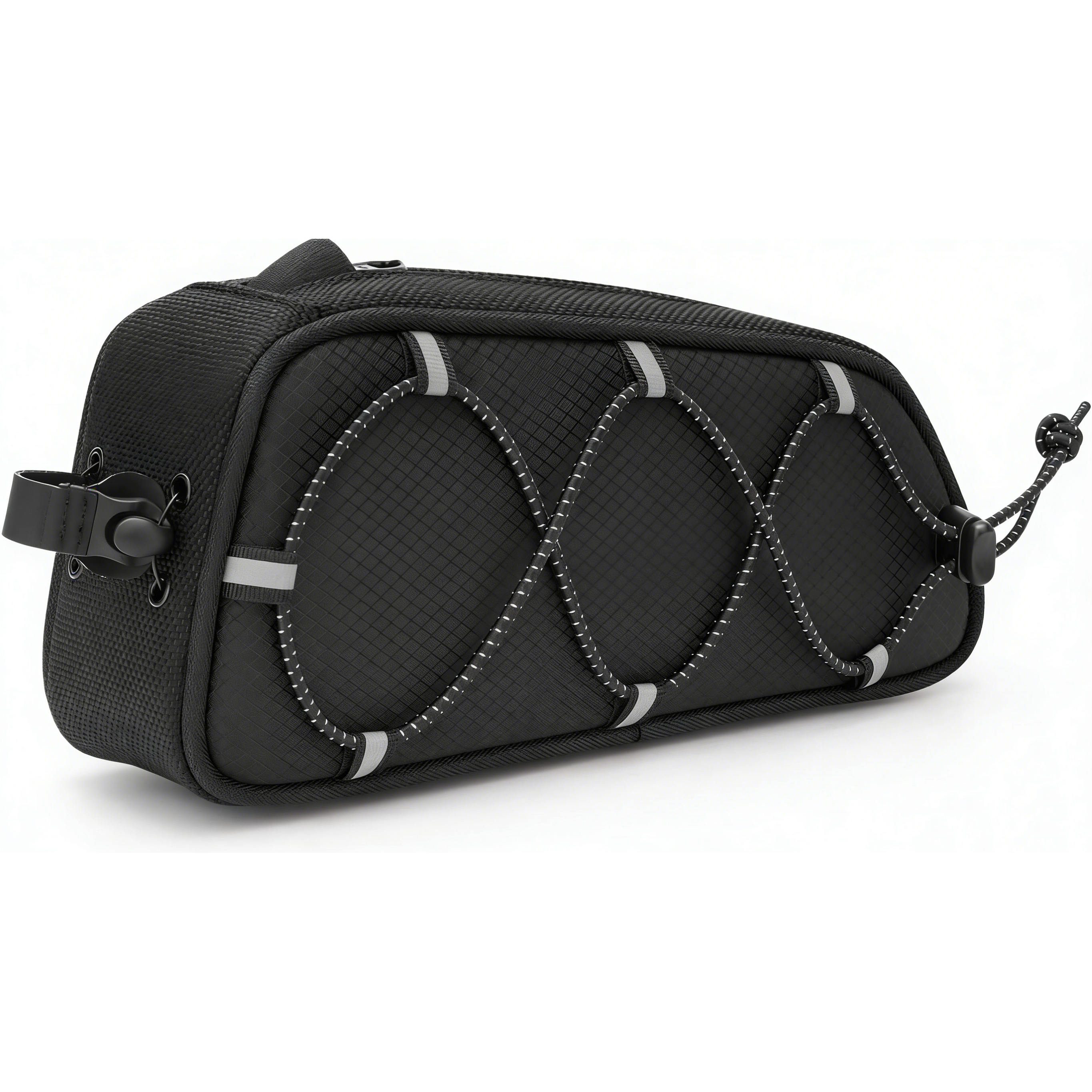 Bicycle Frame Bag, Waterproof Durable Top Tube Bag, Quick Detachable Design