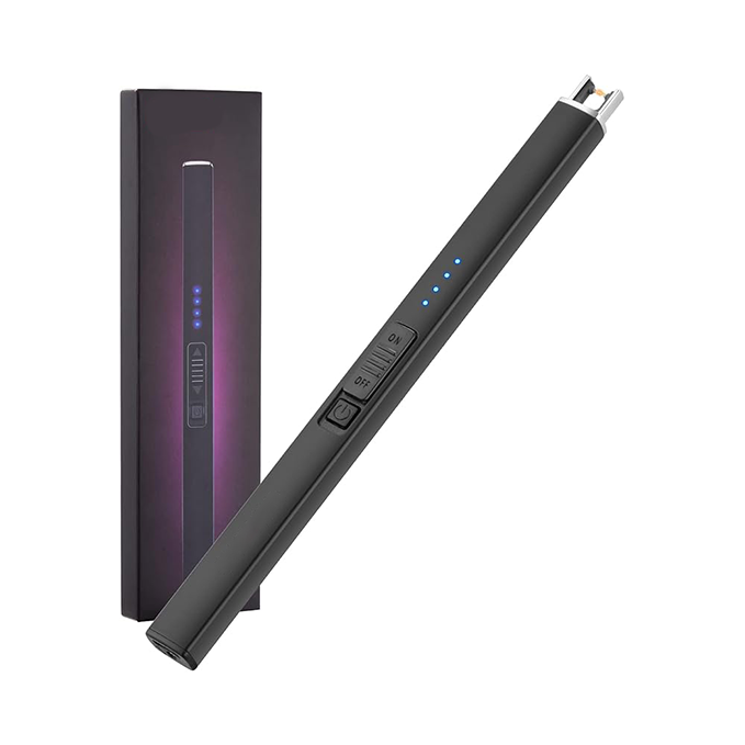 Electronic candle lighter with USB arc charging