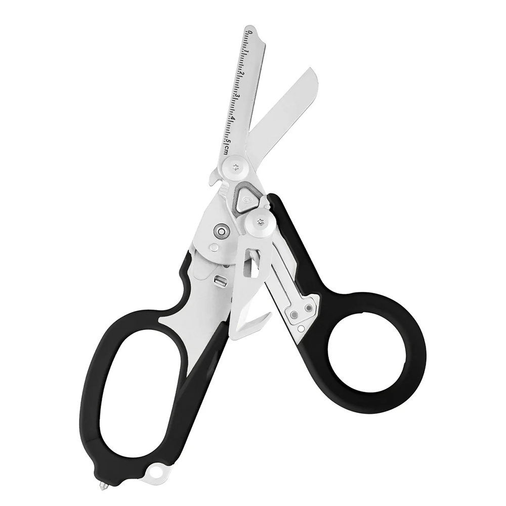 Foldable emergency trauma scissors