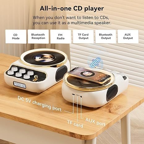 🎶 Portable Bluetooth Music Player & Speaker