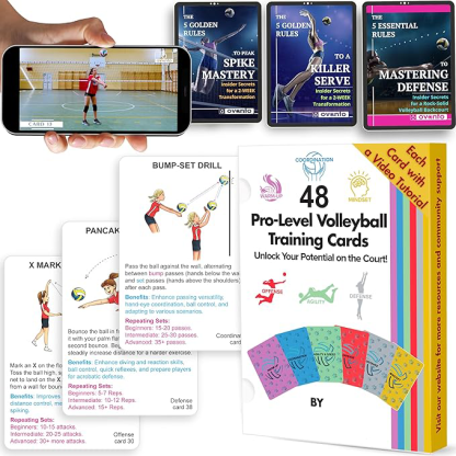 Four types of single-player volleyball training aids