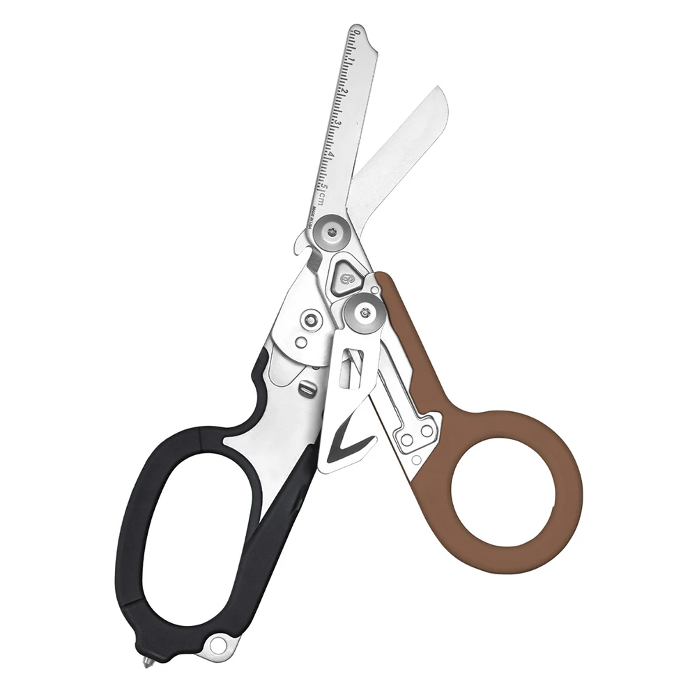 Foldable emergency trauma scissors