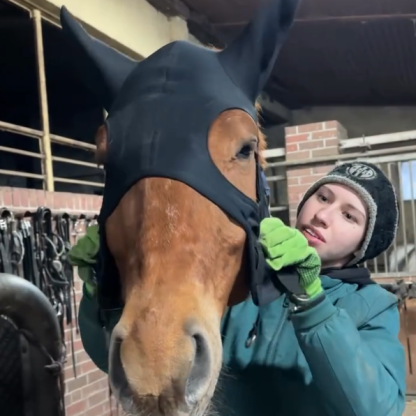 Liquid Titanium Mask with Ears – Therapeutic Far Infrared Therapy Mask