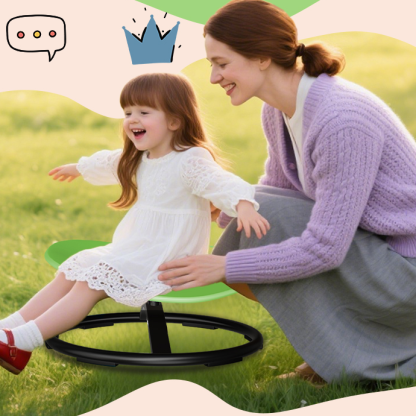 Large Spinning Chair for Autistic Kids – Sensory Toy