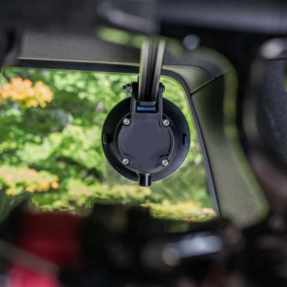 Car fishing rod holder
