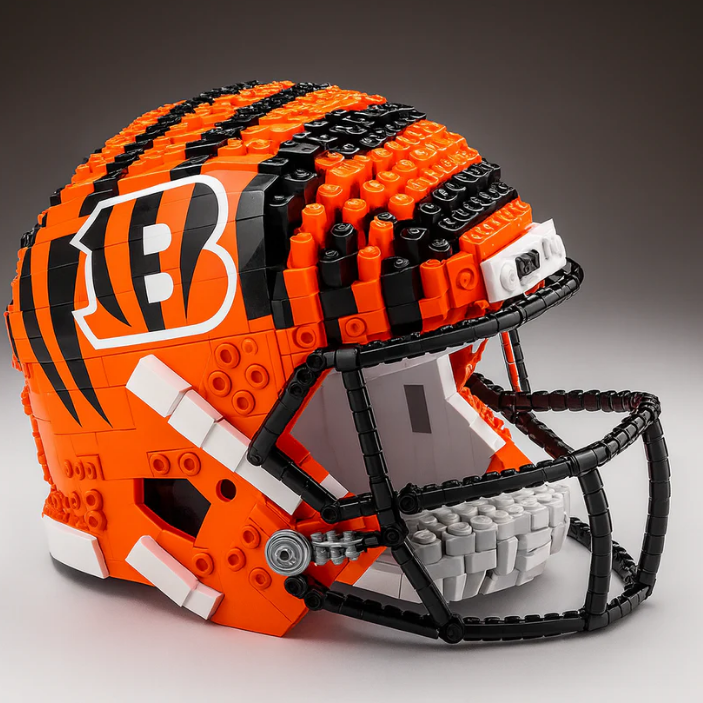 Helmet Brick Set – Build Your Favorite NFL Team with Collectible Art