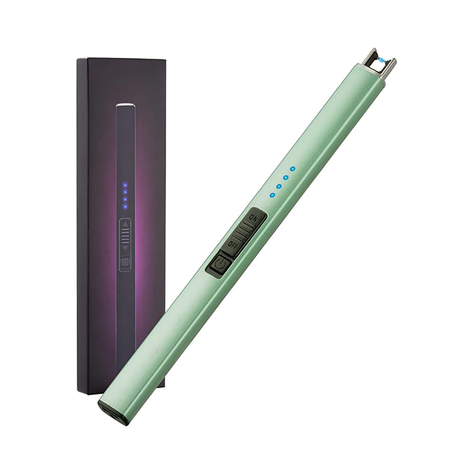 Electronic candle lighter with USB arc charging