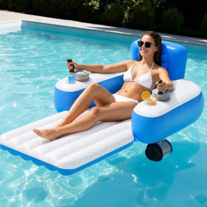 Hands-Free Pool Float – Powerful Rechargeable Motor