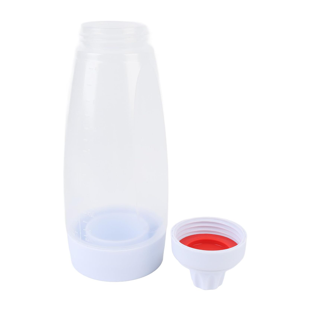 Pancake batter mixing and dispensing bottle