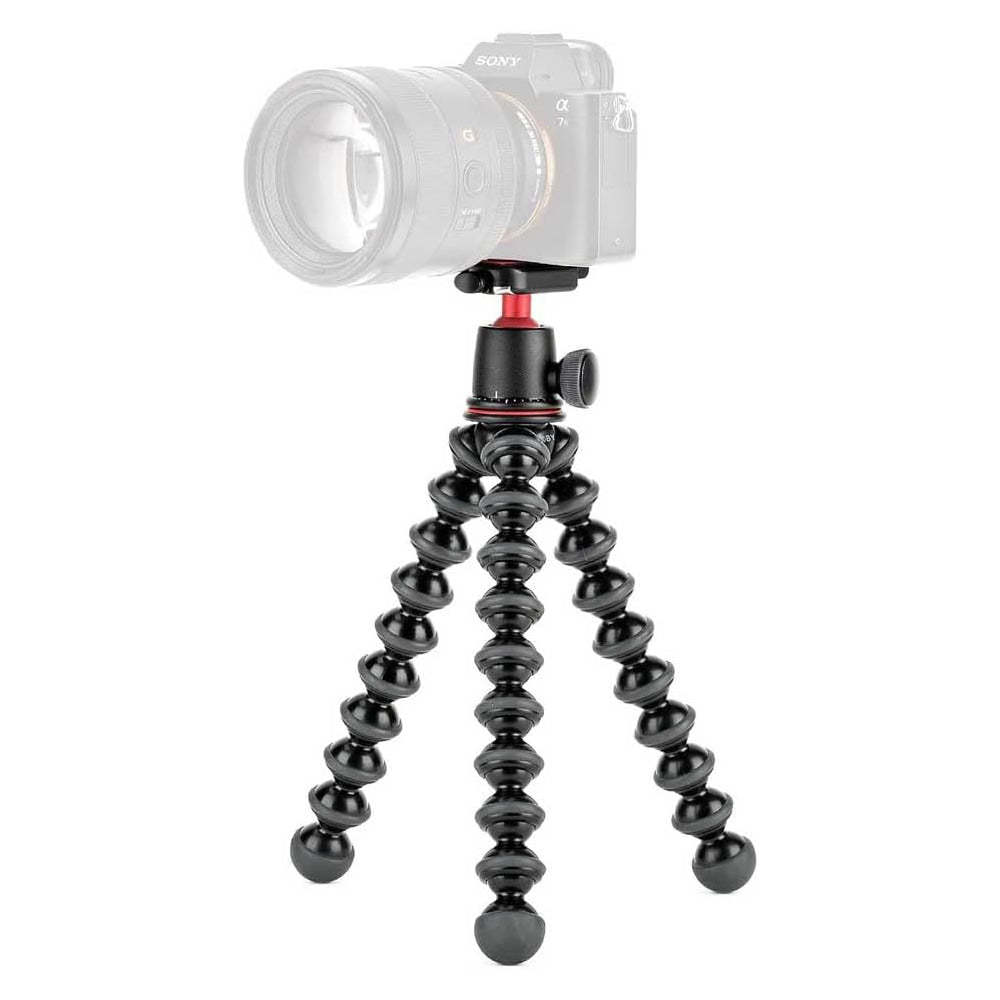 Compact Tripod Stand with 3K Ball Head for Small Cameras