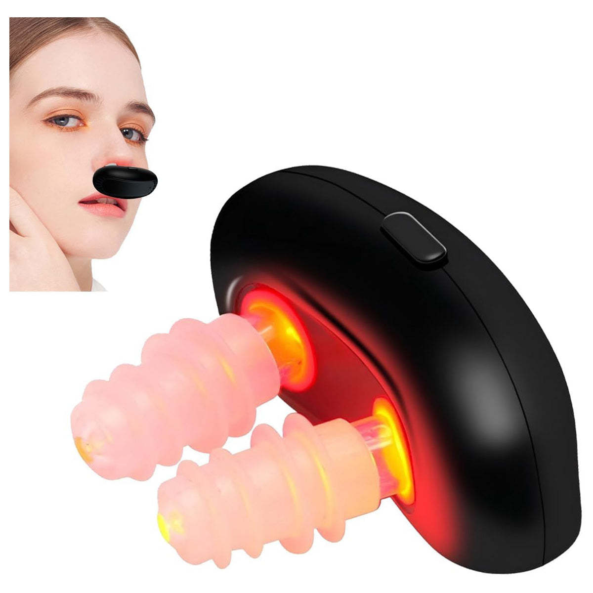 Red Light Nasal Therapy Device – For Sinus Relief & Improved Breathing