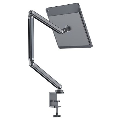 360° Rotating Tablet Stand | Compatible with iPad Pro 12.9", Long Arm Base, Perfect for Work