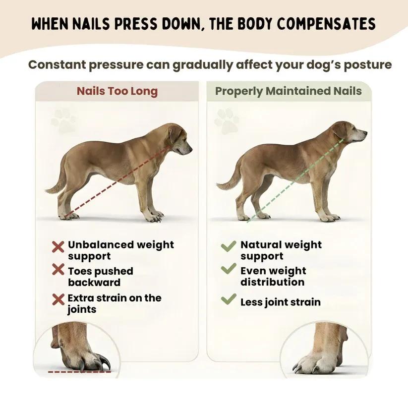 Wooden Dog Scratching Board with Extendable Sandpaper Nail File