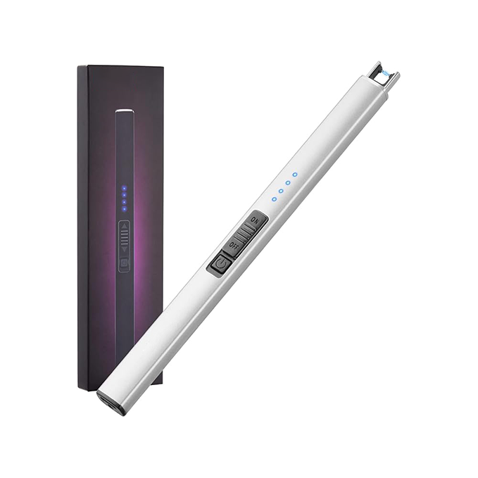 Electronic candle lighter with USB arc charging